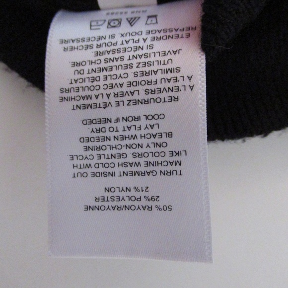 Express Black mock turtleneck sweater - Picture 6 of 10